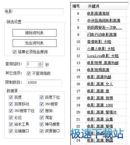 熊猫关键词工具使用教程