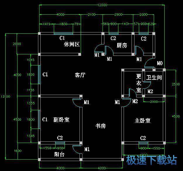 快速绘制平面图