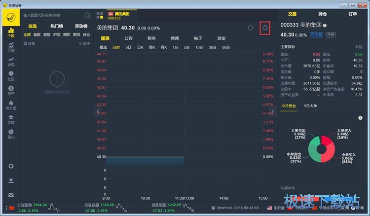 添加自选股教程