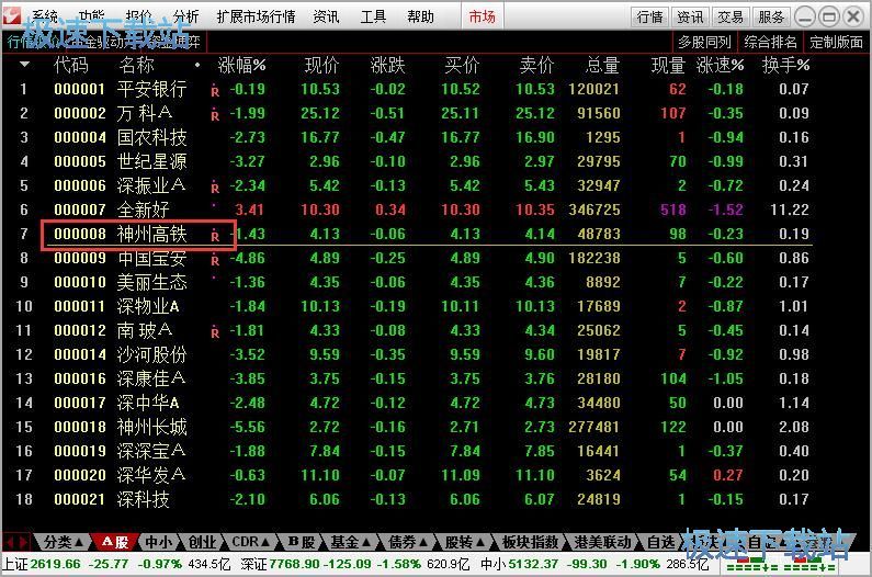 添加自选股教程