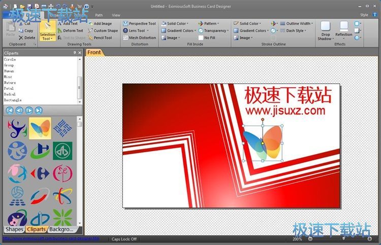 设计名片教程