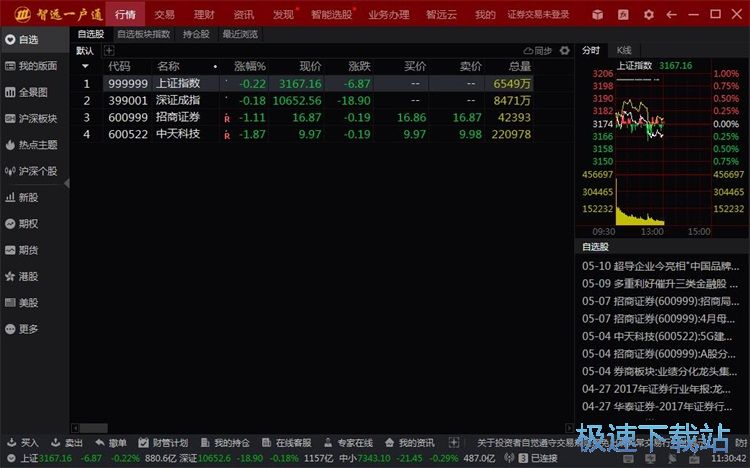 添加自选股教程