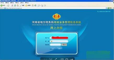 河南地税网上申报信安ca证书小精灵