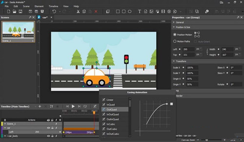 用saola创建简单的HTML5动画