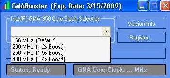 gmabooster显卡超频软件