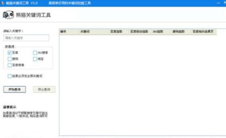 SEO不知道关键词怎么优化，用熊猫关键词工具