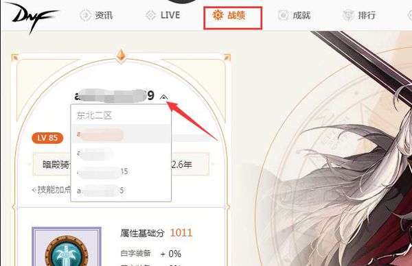 DNF全服角色查询