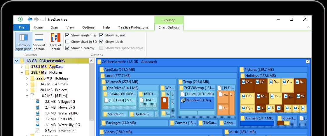 TreeSize free
