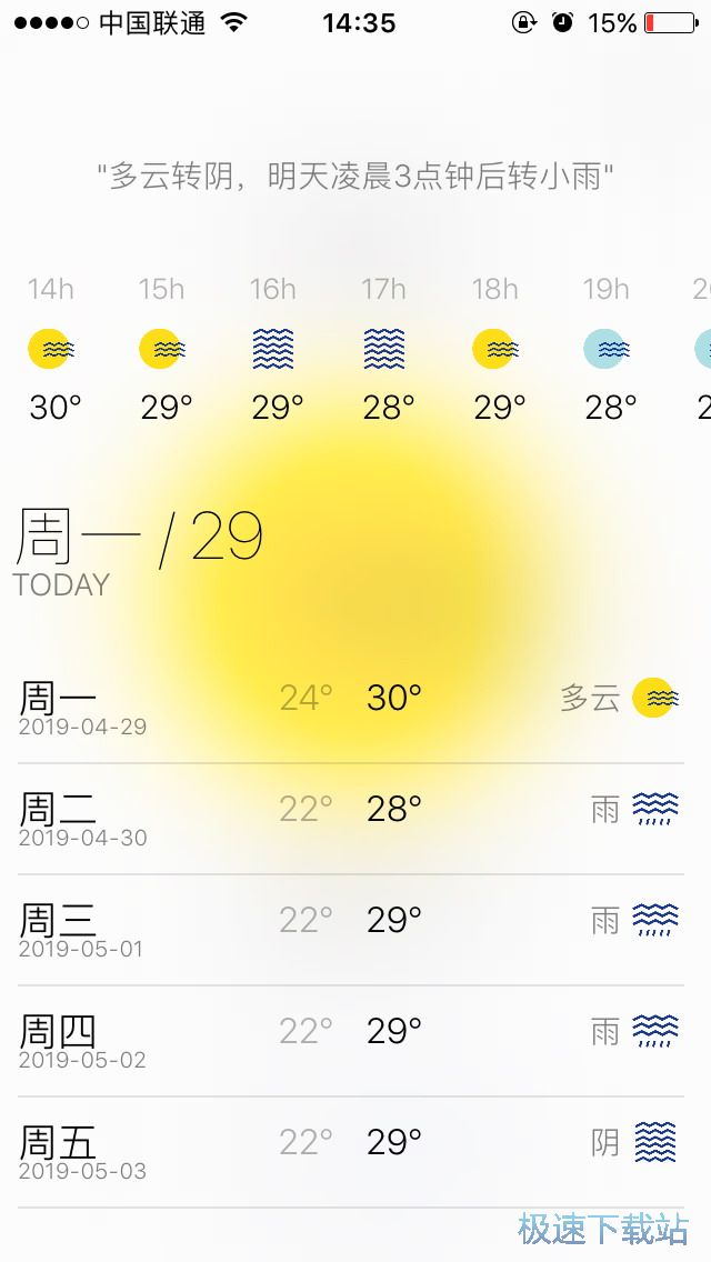 天气预报小技巧