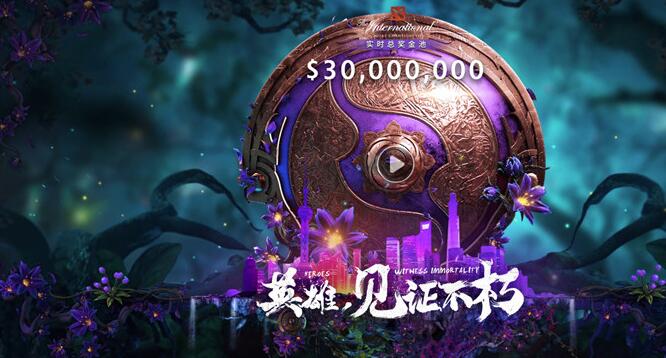 图：TI9总奖金池已成为历史最高