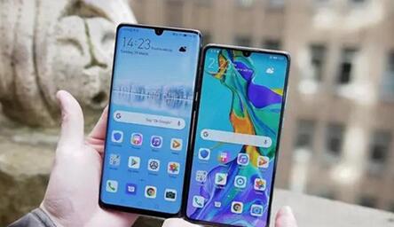 图：华为P30和Pro的对比