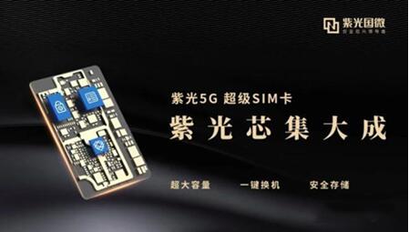 图：普通的SIM卡和5G的SIM卡