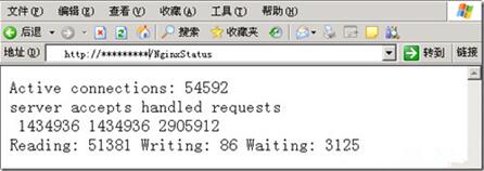 图：NGINX测试HTTP和APACHE的性能