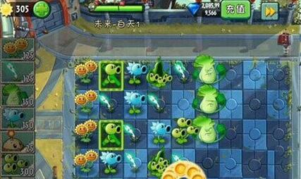 图：植物大战僵尸3攻略