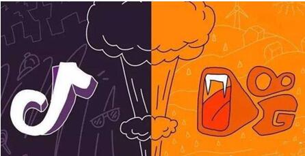 图：抖音VS快手，谁能坐上头把交椅