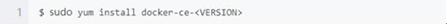 图：安装Docker CE