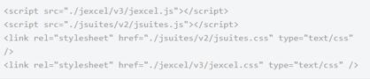 图：jExcel是一个原生javascript插件