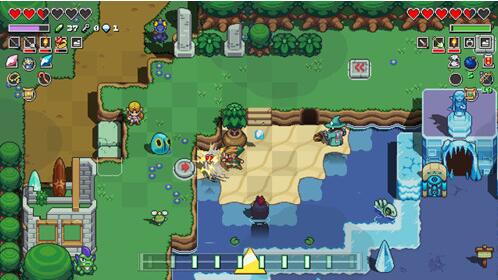 图：跟着音乐打怪兽！ Cadence of Hyrule