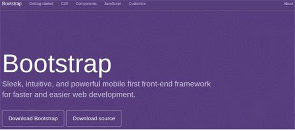 图：Bootstrap应用程序和网站的前端框架运用环境配置