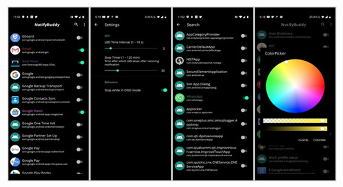 图：NotifyBuddy为 OLED 屏模拟一个 LED 通知灯