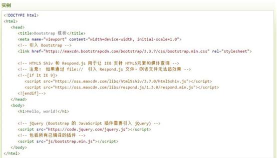 图：Bootstrap教程