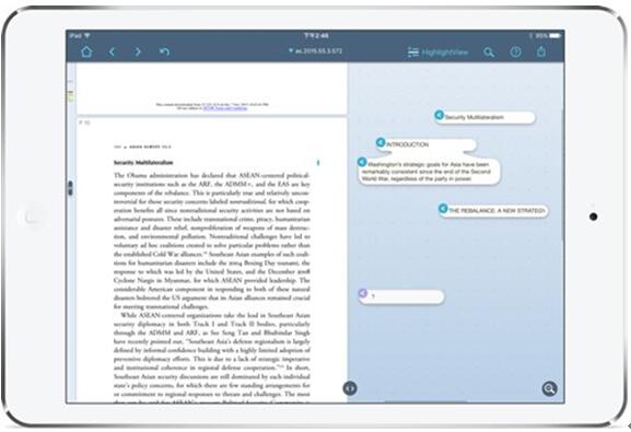 图：更好的使用PDF：LiquidText剪报标注