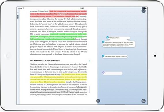 图：更好的使用PDF：LiquidText剪报标注