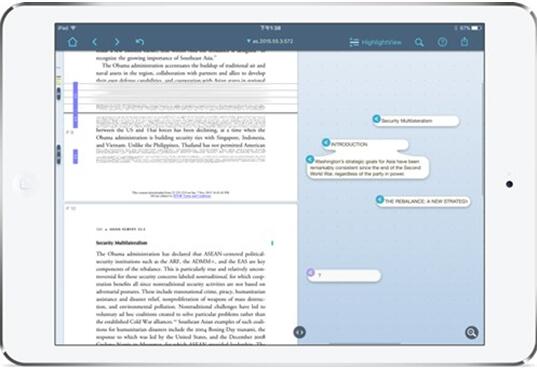 图：更好的使用PDF：LiquidText剪报标注