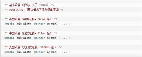 图：Bootstrap （Grid System）教程