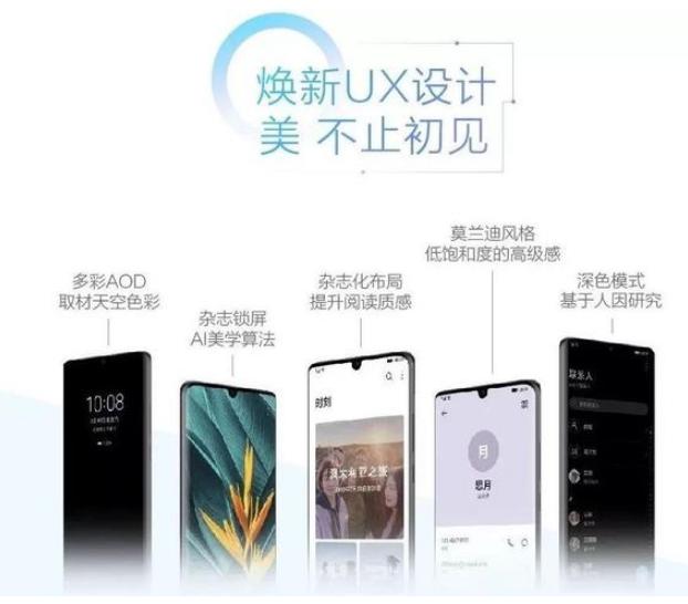 图：EMUI10首批升级机型曝光