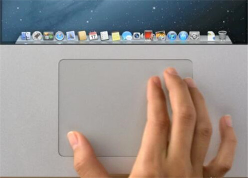 图：MacBook苹果Mac显示桌面
