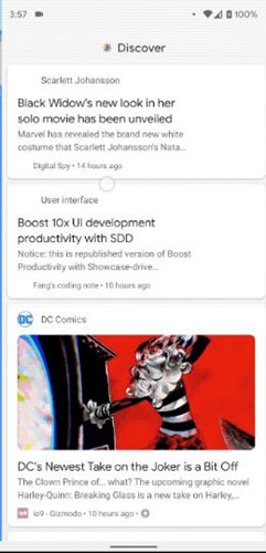 图：Google Go：轻量版 Google 应用，但是更好用