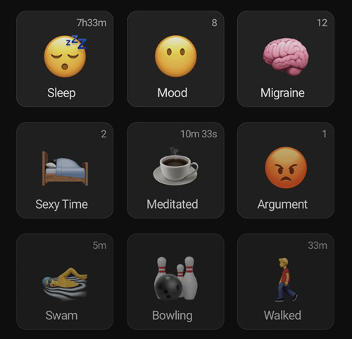 图：Nomie 4：强调隐私的个人数据记录工具