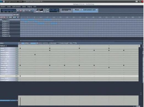 图：Audacity.LinuxSampler