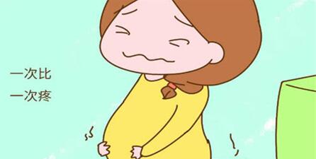 图：频繁宫缩导致孩子缺氧