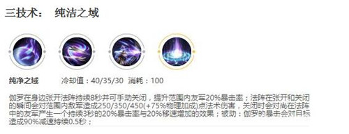 王者荣耀：伽罗技能全面解析上分全攻略