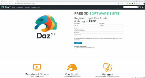 图：DAZ3D