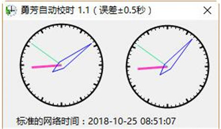 勇芳自动校时软件 V1.1 绿色版简介