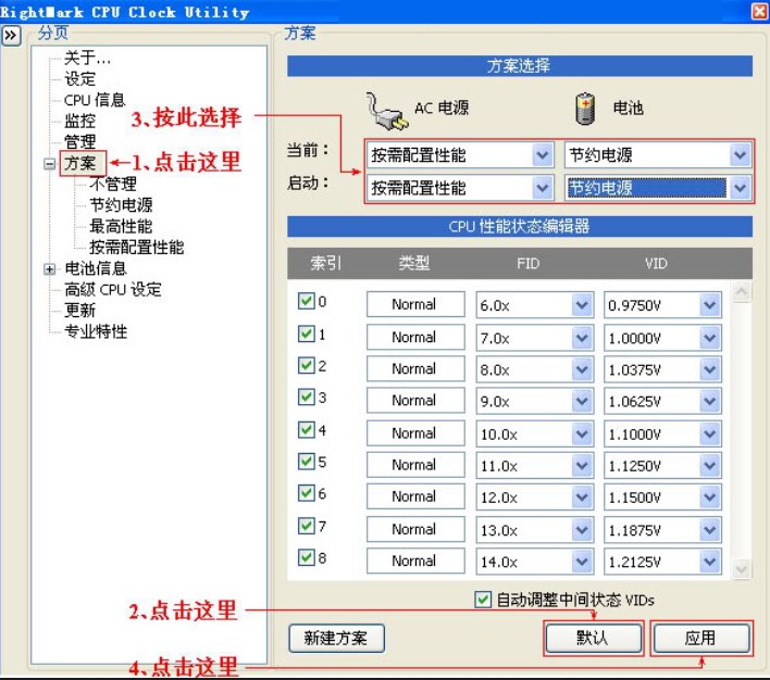 RightMark CPU Clock Utility使用技巧