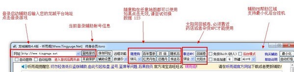 听雨阁龙城辅助使用方法介绍