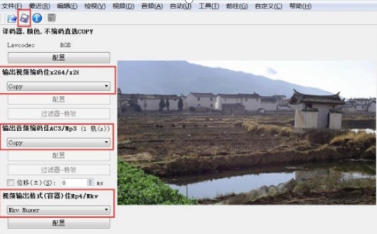 Avidemux中文版使用技巧