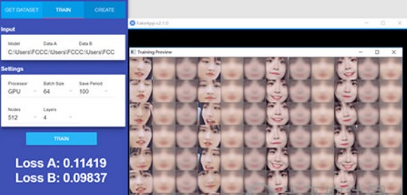 Fakeapp视频换脸软件使用介绍