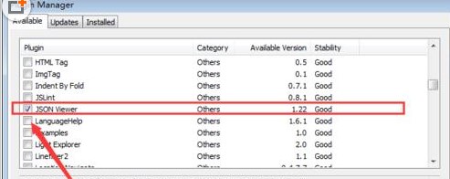 Notepad++格式化json字符串的方法介绍