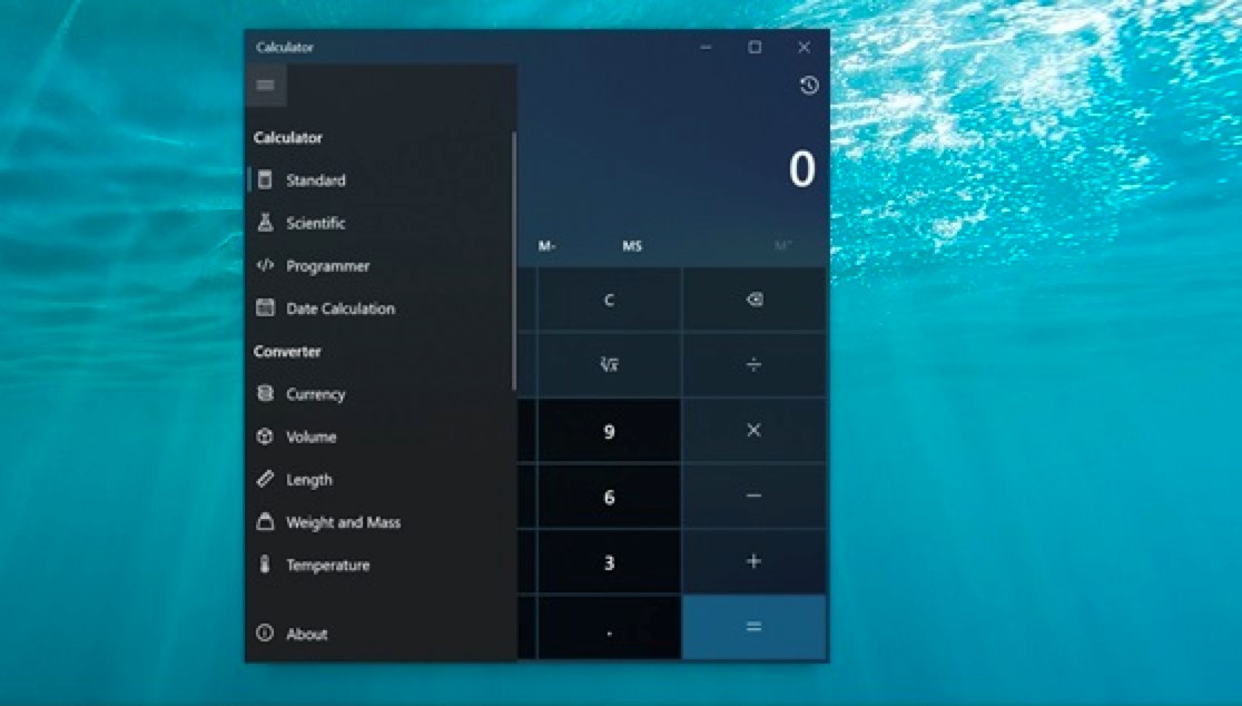 Windows 10计算器的功能介绍及基础使用教程