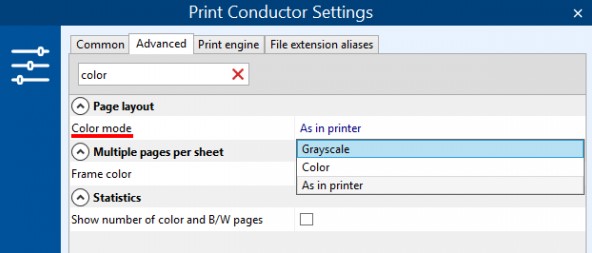 Print Conductor灰度模式下批量打印PDF技巧