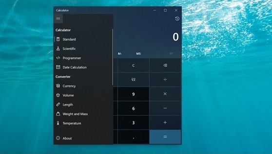 Windows 10 中的计算器功能介绍