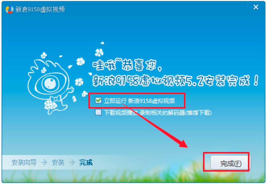 新浪9158虚拟视频的功能特点介绍及安装教程