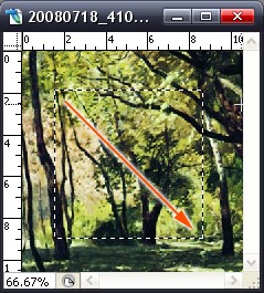 Adobe PhotoShop选框工具使用技巧