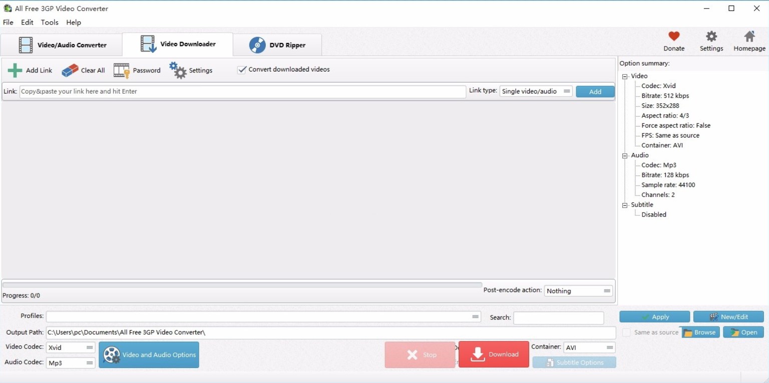 3gp视频（Free 3GP Video Converter）使用教程