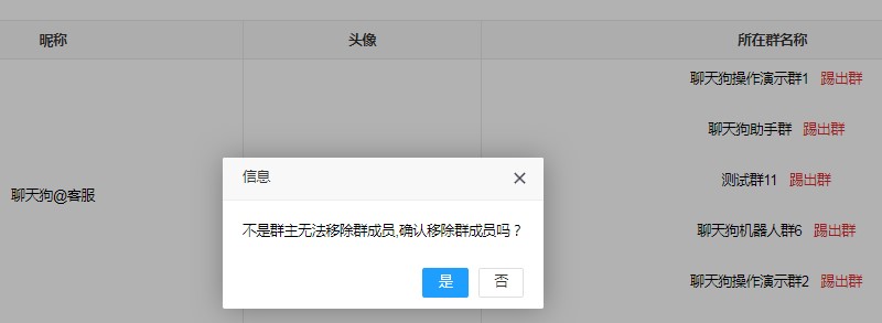聊天狗群成员批量重复检查教程